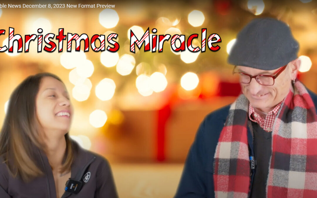 Skippable News New Format Preview with a Christmas Miracle Dec. 8, 2023