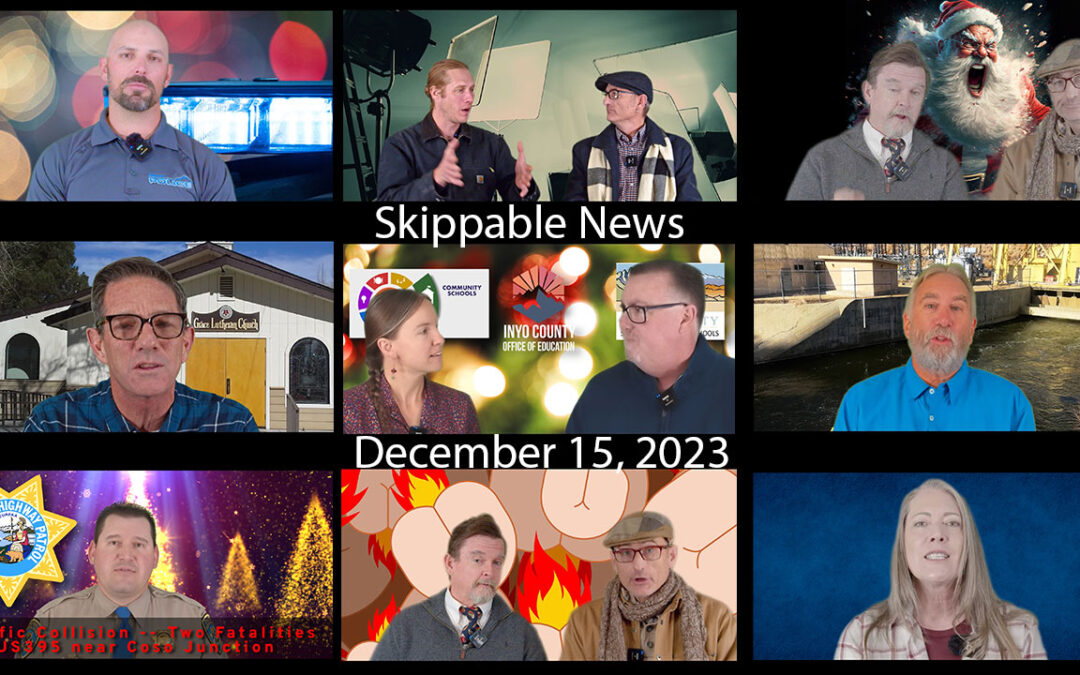 Skippable News December 15, 2023 – What an episode!!!